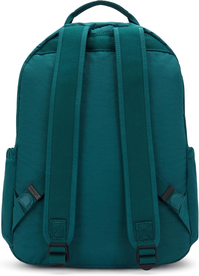 Kipling Women's Seoul 15" Laptop Backpack, Durable, Roomy with Padded Shoulder Straps, Built-In Protective Sleeve