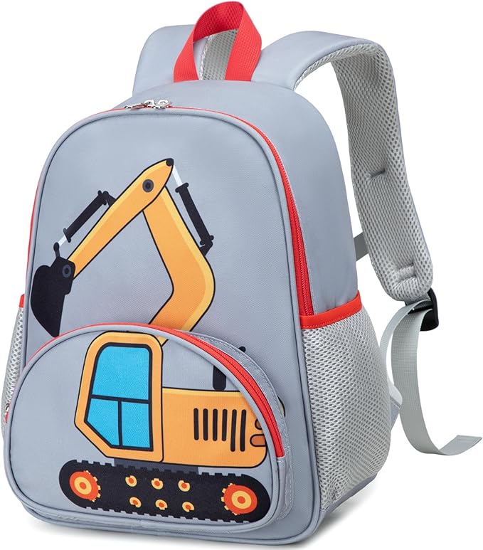 LOIDOU Toddler Backpack Boys Kids Preschool Kindergarten School Backpack Book Bag for Daycare Nursery Travel