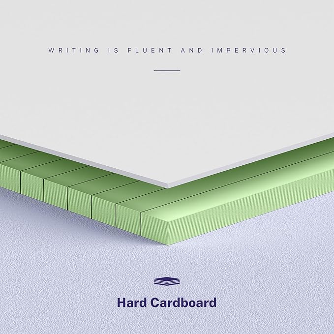 AILZFEI 3 Pack Wide Legal Pads 11" x 9.5" (Landscape Format) Green College Ruled Note Pad Narrow Ruled 30 Sheets per Notepad Perforated Writing Paper with Thick Backboard Horizontal Pads of Paper