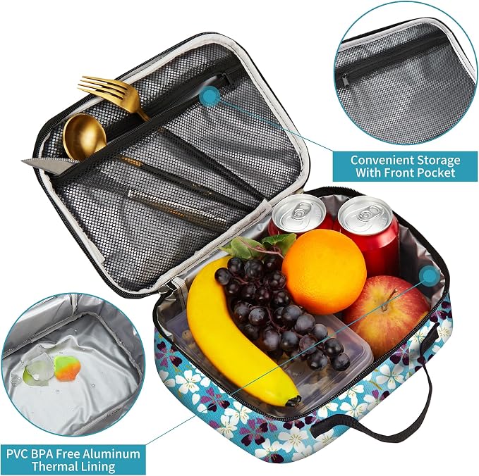 rickyh style Kids Insulated Lunch Box Thermal School Cooler hot Bag for Child
