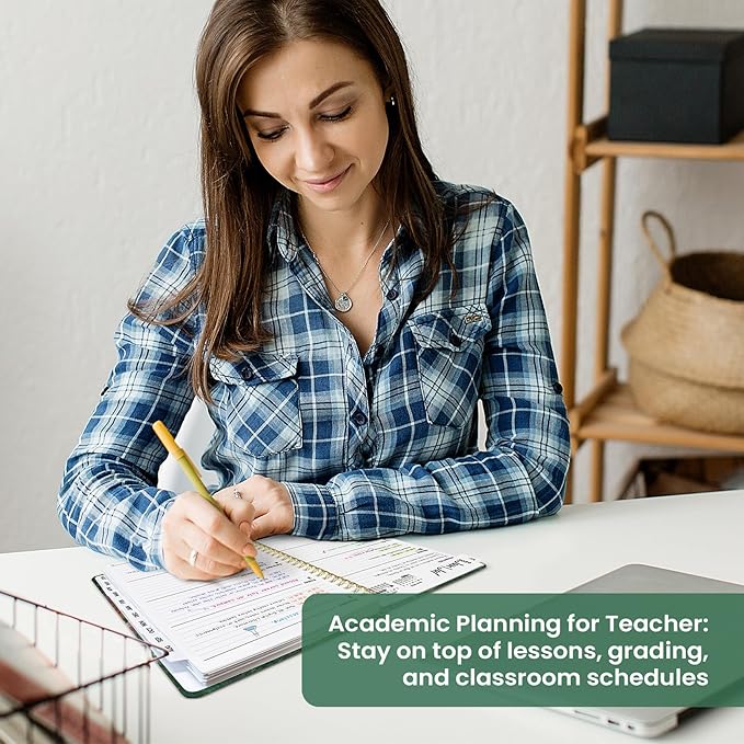 Planner 2026–2027, Academic Monthly Weekly Spiral Calendar, July 2026 – June 2027, Hardcover Agenda Notebook with Tabs, 6.3" x 8.5", Perfect for Students, Teachers, School & Daily Planning - Midnight Garden