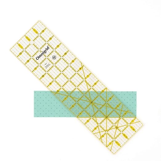 Omnigrid 4" x 14" Rectangle Quilting and Sewing Ruler