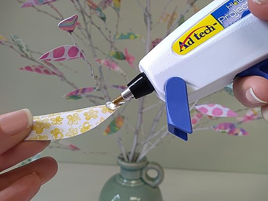 AdTech 8-Inch Mini Hot Glue Sticks, Clear | Multi-Temp, Strong Bonding Adhesive for Crafting, DIY & Repairs | Works with All Mini Glue Guns | Made in the USA