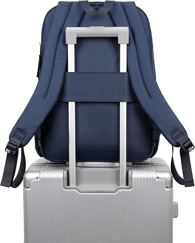 abshoo 34L Big Student Backpack for School Water Resistant Lightweight College Bookbag Travel Backpack (Navy)