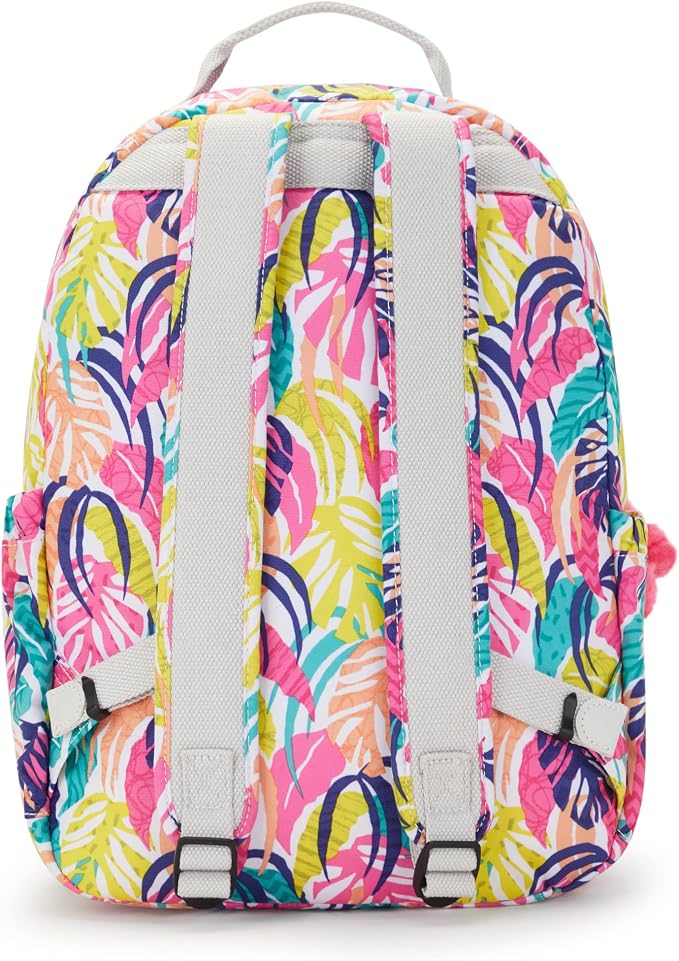 Kipling Women's Seoul 15" Laptop Backpack, Durable, Roomy with Padded Shoulder Straps, Built-In Protective Sleeve