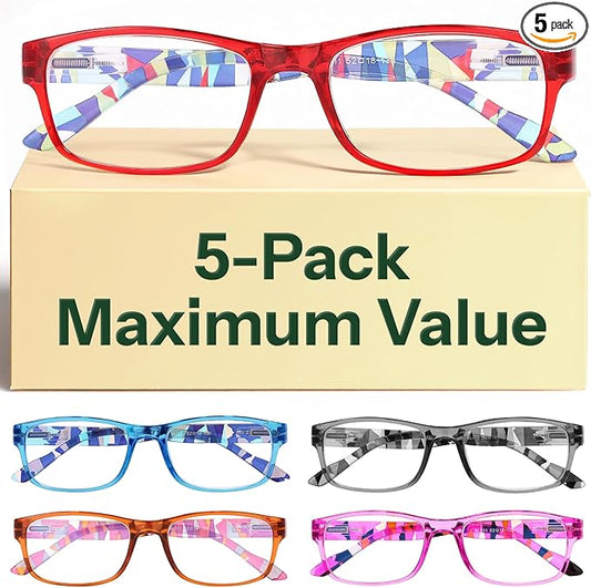 Gaoye Reading Glasses Men/Women, Eyeglasses, Blue Light Readers for Men/Women, Computer Eye Glasses, Cheaters