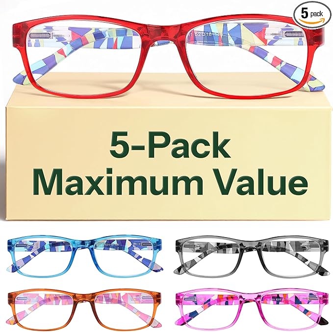 Gaoye Reading Glasses Men/Women, Eyeglasses, Blue Light Readers for Men/Women, Computer Eye Glasses, Cheaters