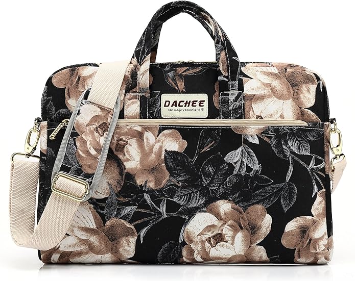 DACHEE Laptop Shoulder Bag for 15 Inch/15.6 Inch Macbook Pro