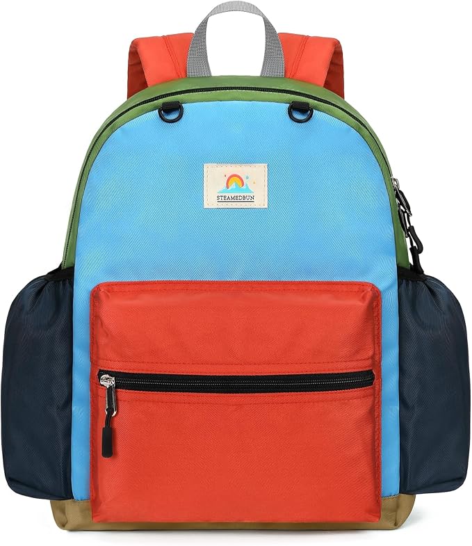STEAMEDBUN Kids Backpack for Boys 6-8: Toddler Backpack for Preschool Kindergarten - Boys Backpacks for Elementary 4-6