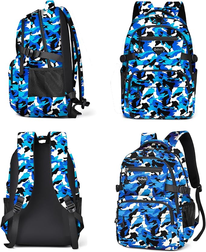 Casual Lightweight Backpacks for Boys & Girls, School Bookbags, 15 "Laptop Backpack, Travel Bag (212-slan)