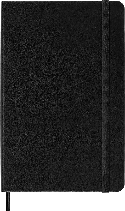 Moleskine Art Sketchbook, Hard Cover, Medium (4.5" x 7") Plain/Blank, Black, 88 Pages