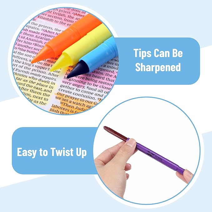 Mr. Pen No Bleed Gel Highlighter, Bible Highlighters, Assorted Colors, Pack of 16