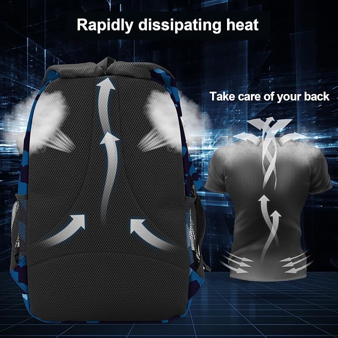 rickyh style Kids Lightweight Durable Elementary Student School Backpack