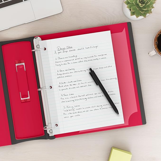 Staples Wide Ruled Filler Paper, 8" x 10.5", White, 100 Sheets/Pack, 3/Pack