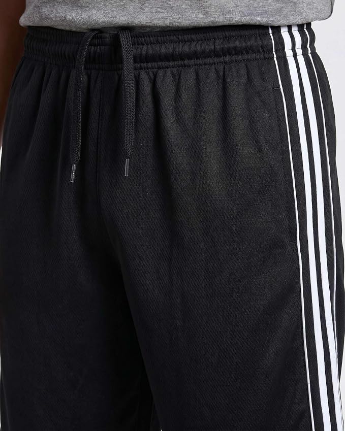 Real Essentials 5 Pack: Boys' Mesh Basketball Athletic Shorts with Pockets – Teen Kids Youth Quick Dry Soccer Running Gym
