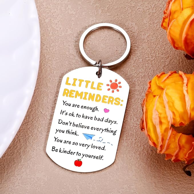 6th Grade School Supplies for Girls Boys, Back to School Gifts Keychain, Kindergarten School Supplies Inspirational Birthday Gift for Teens Son Daughter, Preschool Students Essentials for Him Her