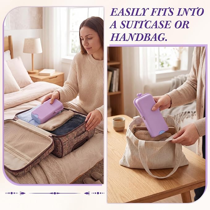 Kacctyen Makeup Brush Case Silicone Standing Makeup Brush Holder,Purple | Silicone Make up Travel Bag with Suction Portable Cosmetic Organizer Phone Stand Pouch for Travel Home Back to School Use