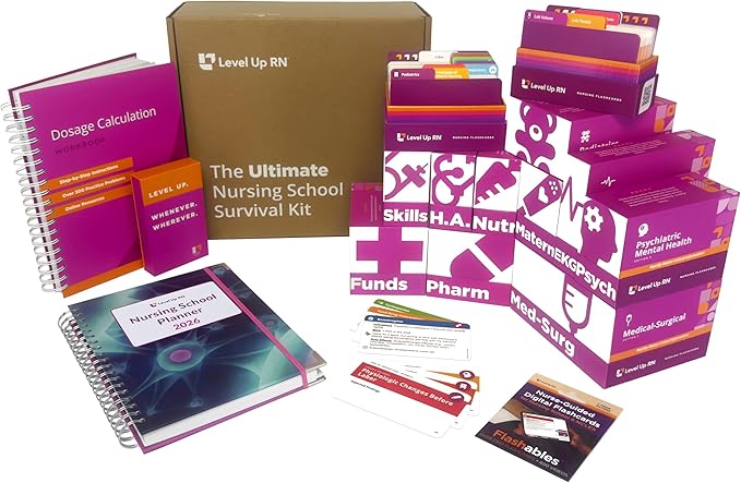 Ultimate School Survival Kit (Survival Kit + Dosage + Nursing Planner)