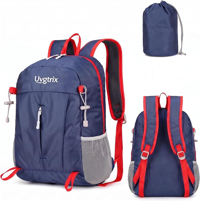 20L Water Resistant Foldable Packable Daypack Backpack | Lightweight Durable Portable Outdoor Travel Backpack for Women Men Camping Climbing Hiking Walking Sports Daily Commuting