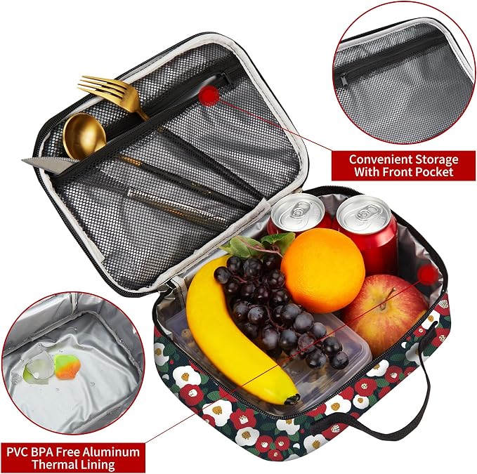 rickyh style Kids Insulated Lunch Box Thermal School Cooler hot Bag for Child