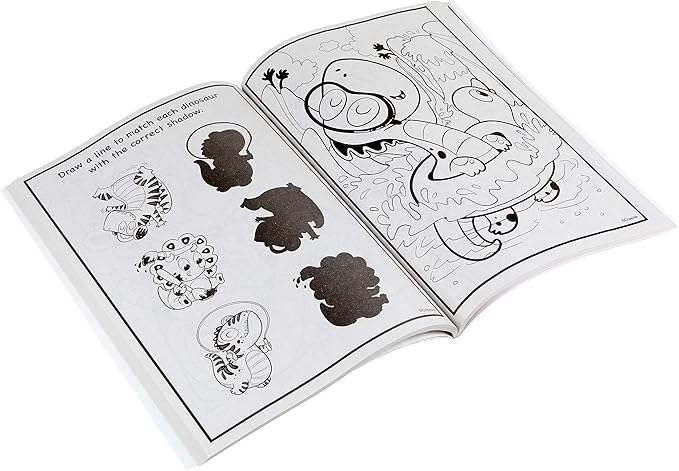 Crayola Dinosaur Coloring Book, 96 Coloring Pages, Ages 3, 4, 5, 6