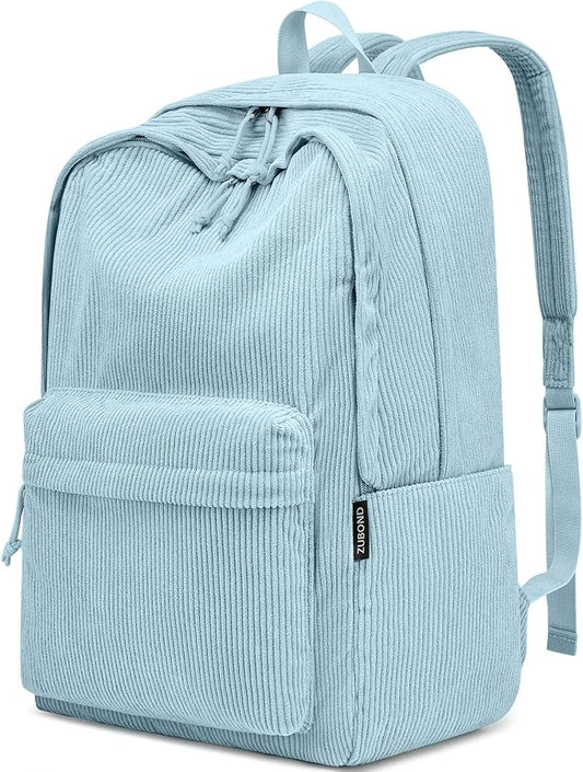 ZUBOND Backpack for School Girls and Boys, Lightweight School Bookbag for Teens College Students Women & Men, Cute Large Laptop Backpack Fits 15.6 Inch Notebook
