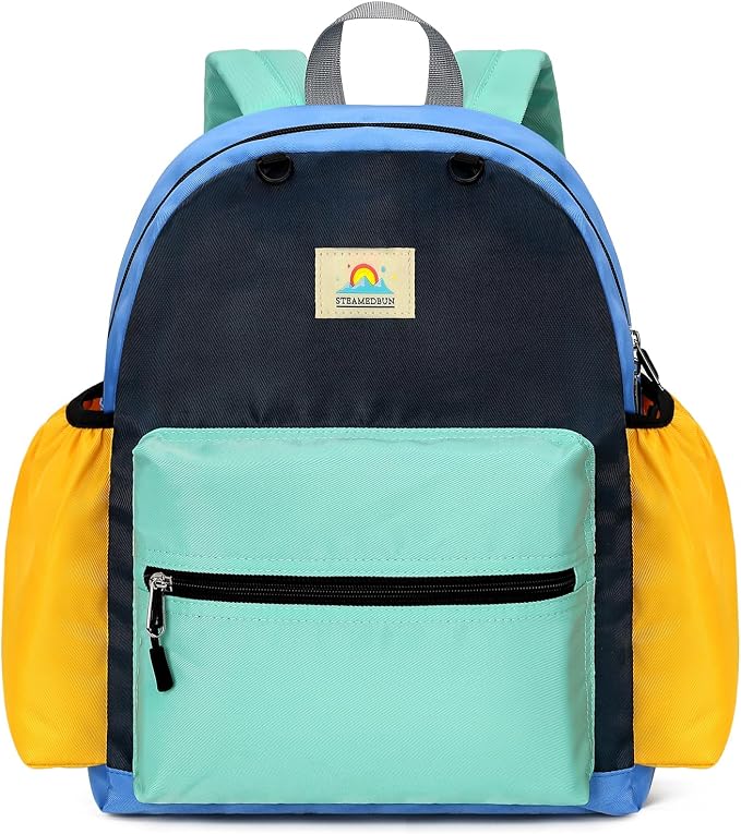 STEAMEDBUN Kids Backpack for Boys 6-8: Toddler Backpack for Preschool Kindergarten - Boys Backpacks for Elementary 4-6
