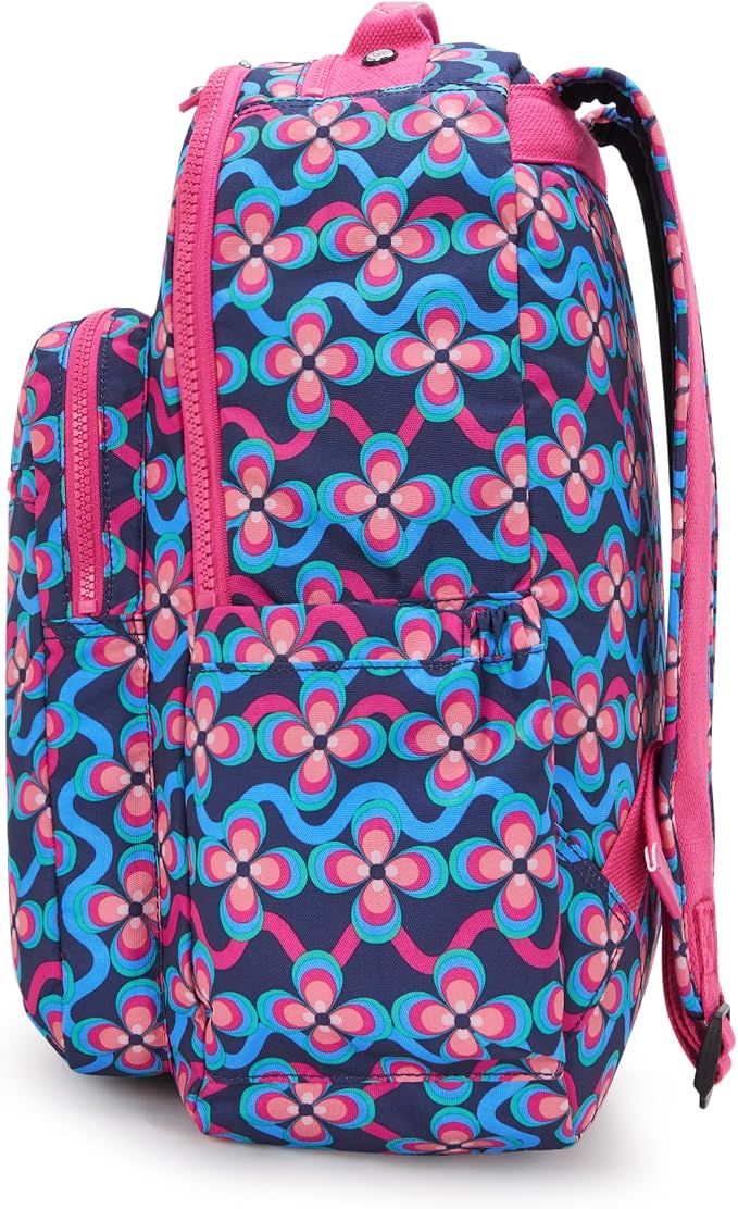 Kipling Women's Seoul 15" Laptop Backpack, Durable, Roomy with Padded Shoulder Straps, Built-In Protective Sleeve