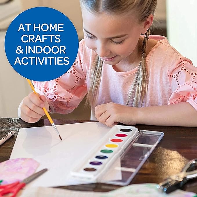 Crayola Washable Watercolor Paint Sets for Kids & Teachers (12ct), Bulk Classroom School Supplies for Preschool & Kindergarten, Wishlist Essentials, Crafting Activities for Toddlers