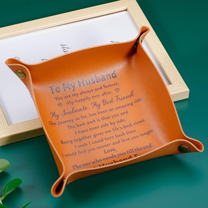 Husband Birthday Gift from Wife Husband Birthday Gift Basket Coolest Gifts for Men Anniversary Leather Gifts for Him Christmas Stocking Stuffers Fathers Day Presents for Men