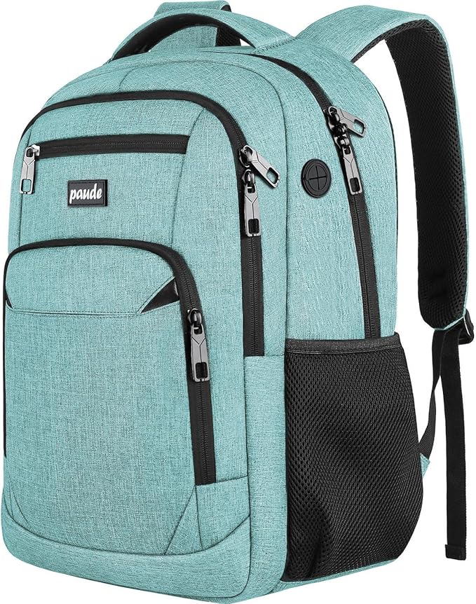 Paude School Backpack,15.6 Inch Laptop Backpack Women Bookbag Rucksack for Teen Girls,School Bags for Teens