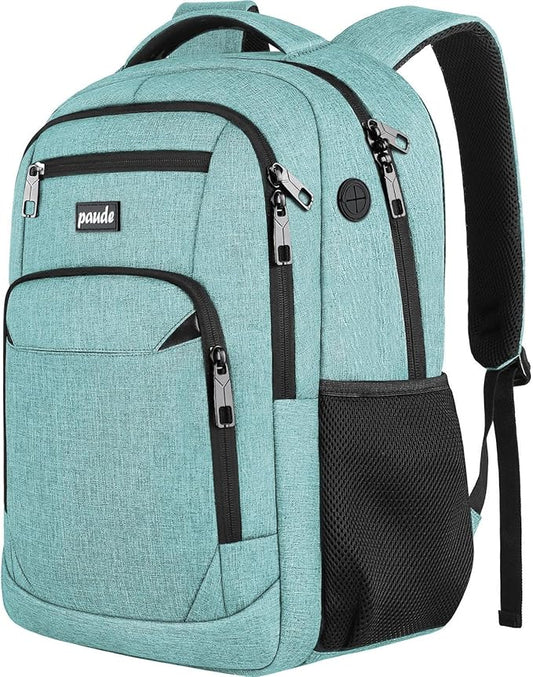 Paude School Backpack,15.6 Inch Laptop Backpack Women Bookbag Rucksack for Teen Girls,School Bags for Teens