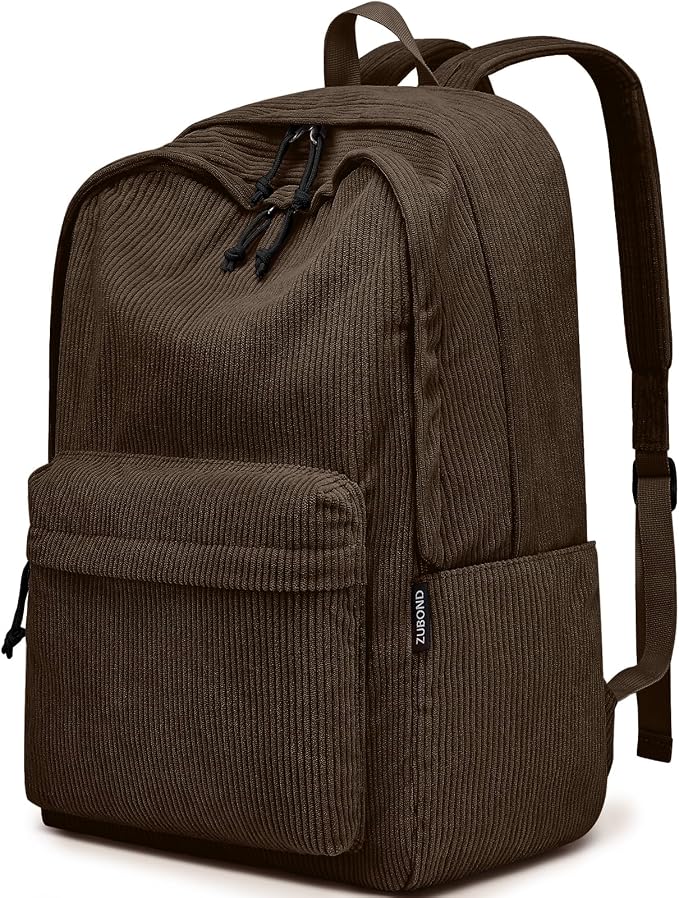 ZUBOND Backpack for School Girls and Boys, Lightweight School Bookbag for Teens, College Students Women & Men, Cute Large Laptop Backpack Fits 15.6 Inch Notebook