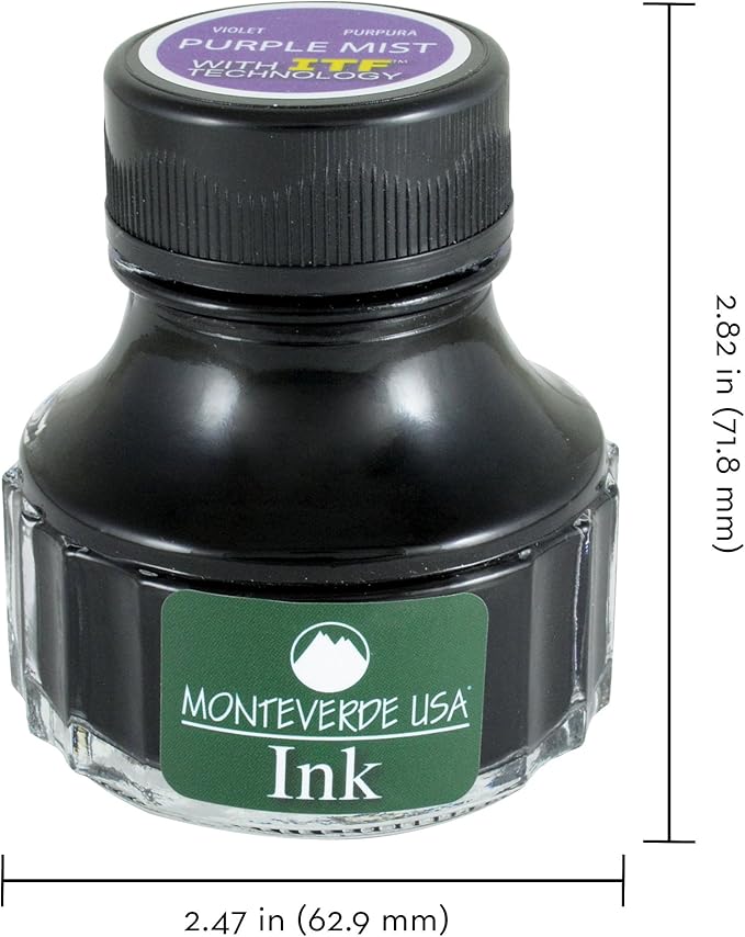 Monteverde USA Ink with ITF Technology, 90 ml Purple Mist (G308PM)