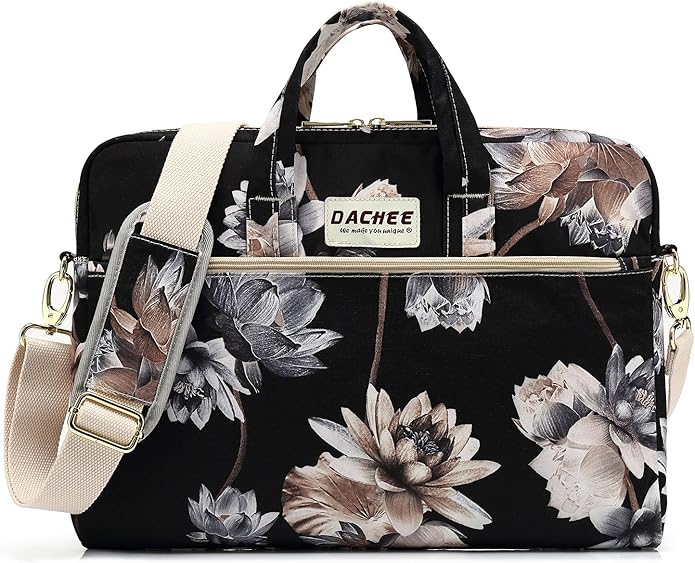 DACHEE Laptop Shoulder Bag for 15 Inch/15.6 Inch Macbook Pro