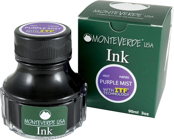 Monteverde USA Ink with ITF Technology, 90 ml Purple Mist (G308PM)