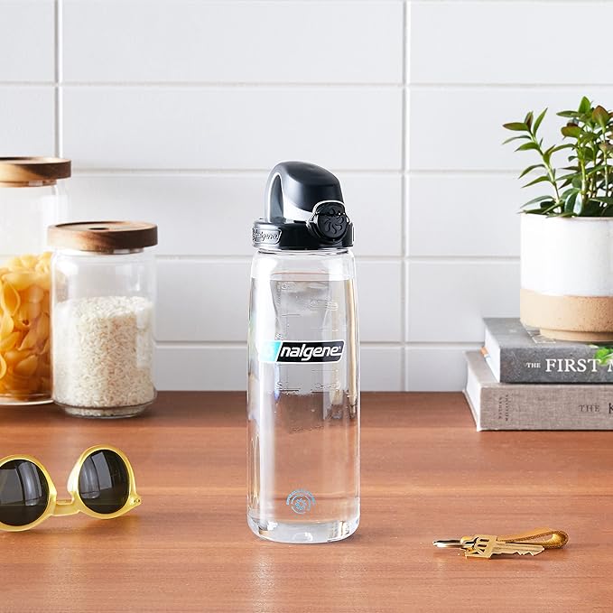 Nalgene Sustain Tritan BPA-Free On The Fly Water Bottle Made with Material Derived from 50% Plastic Waste