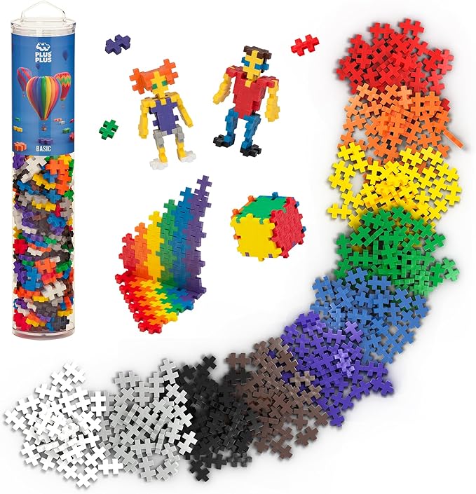 PLUS PLUS, Toy Tube Basic 240 Piece