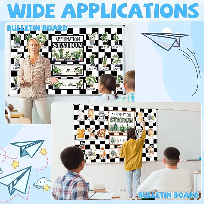Black Checkered Bulletin Board Roll Non-Woven Fabric Poster 15.7" x40ft