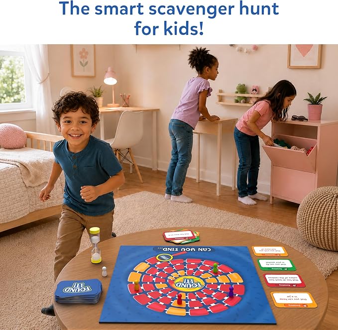 Skillmatics Board & Card Game - Found It, Scavenger Hunt for Kids, Adults, Families, Educational Game Collections, Fun, Gifts for Ages 6, 7, 8, 9 and Up