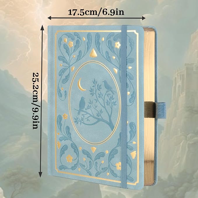 TIEFOSSI B5 Lined Journal, College Ruled Notebook for Women Men