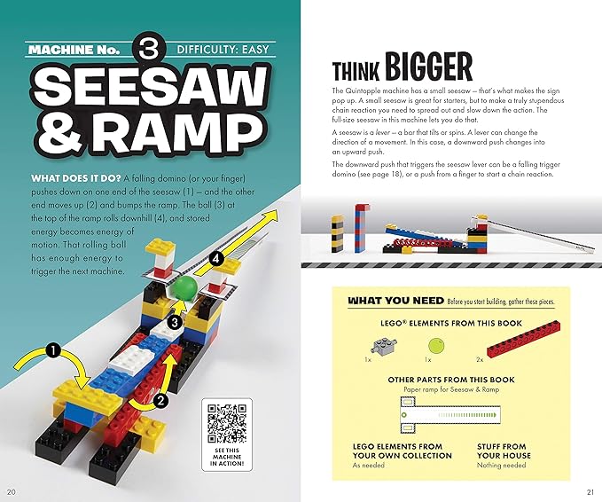 LEGO® Chain Reactions: Design and build amazing moving machines