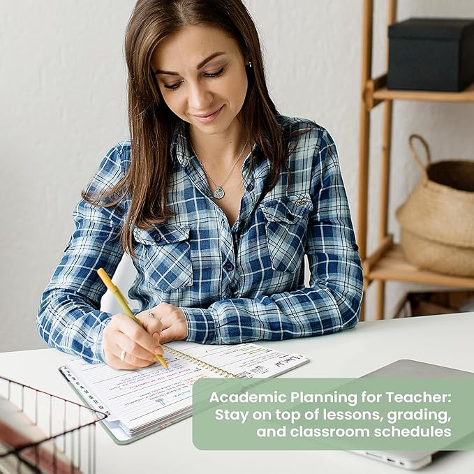 Planner 2026–2027, Academic Monthly Weekly Spiral Calendar, July 2026 – June 2027, Hardcover Agenda Notebook with Tabs, 6.3" x 8.5", Perfect for Students, Teachers, School & Daily Planning - Shelf Stories
