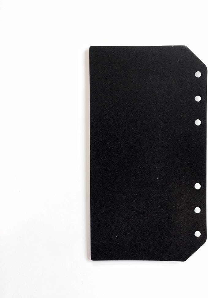 Zelten Refills/Loose Leaves for A6 Cover Ring Binder/Personal Organizer/Planner(A6 6 Holes, Sticker Index Tabs)