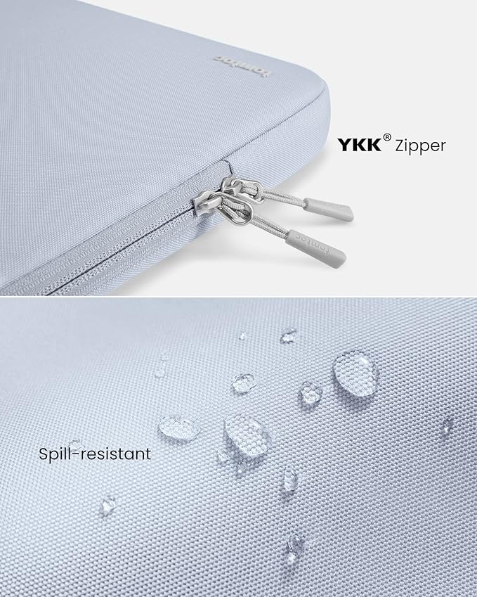 tomtoc 360° Protective Laptop Sleeve for 16-inch MacBook Pro M5 Pro/Max (2026) A3428 A3429, M4/M3/M2/M1 A3403 A3186 A2991 A2780, Water-Resistant MacBook Case Bag with Accessory Pocket Fits Dell XPS 16