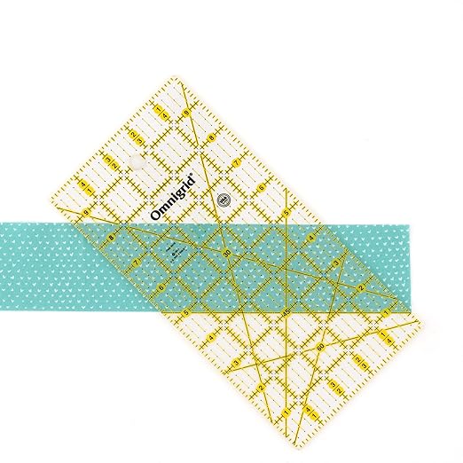 Omnigrid 5" x 10" Rectangle Quilting and Sewing Ruler
