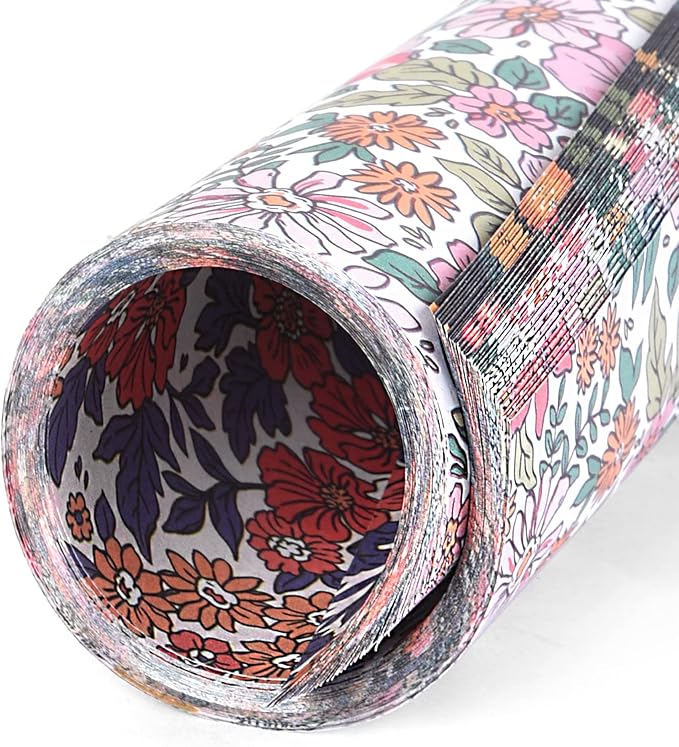 Origami Paper 6x6 Double Sided 50 Sheets 10 Colors origami kit Japanese Chiyo Square Craft Kits Easy Fold Arts Crafts DIY Handwork Floral