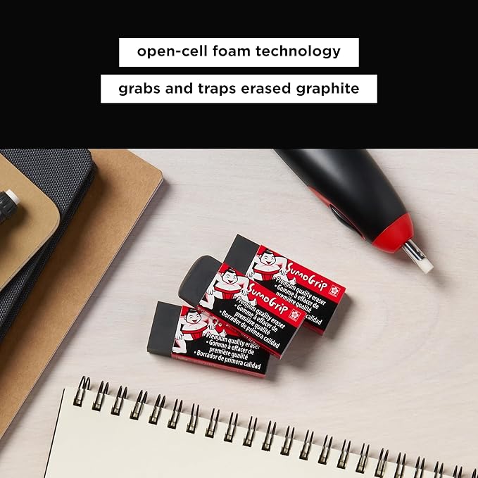 SAKURA 50258 Sumogrip Premium Block Eraser