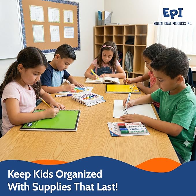 EPI Essentials Bulk School Supplies for Kids – 2nd to 3rd Grade School Supply Packs – Wide-Ruled Bundle with Classroom-Ready Standard List Essentials – 168 Boxes per Pallet