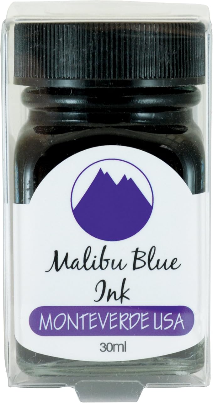 Monteverde USA Ink with ITF Technology, 30 ml Malibu Blue (G309MU)